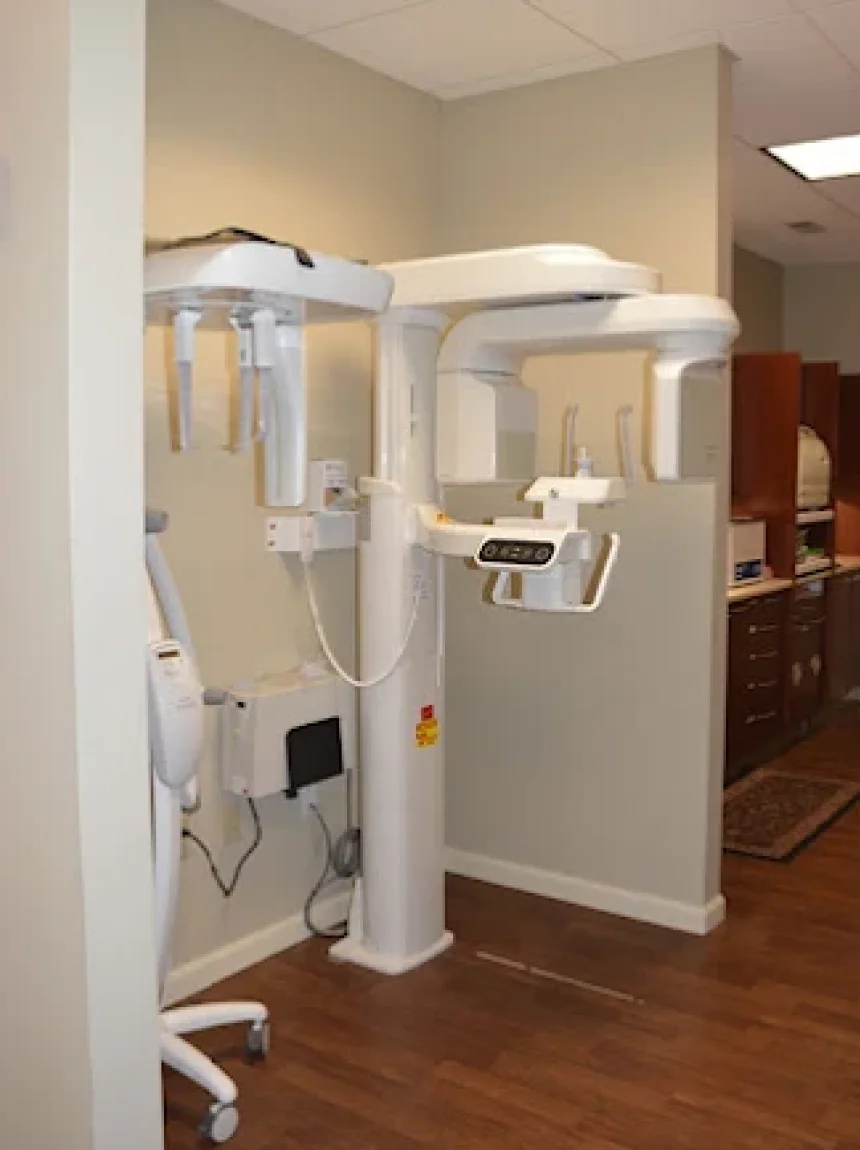 CT scanner room at Advanced Dentistry of Collegeville